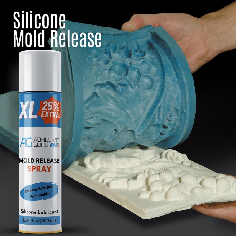 Adhesive Guru Silicone Mold Release Aerosol Spray (2x16.9 fl oz)