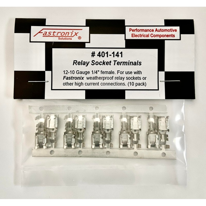 Fastronix Weatherproof Relay Terminals 12-10 Gauge 10 Pack