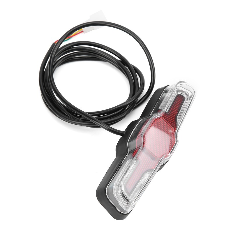 Electric Bicycle Rear Light 5LEDs ABS 36V/48V/60V for Hub Motor