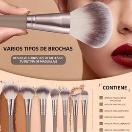 68 Pieza kit de brocha para maquillaje, set de maquillaje mujer | Incluye una bolsa de maquillaje, herramientas limpieza de brochas de maquillaje, ade