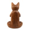 Ruth + Wilde Namaste Cat - Hand Carved Wood from