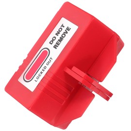 Healeved Industrial Grade Plug Lock Device for Air Conditioners Tvs Safe Reliable Power Plug Lock for Safety Energy Saving