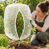 Garden Insect Mesh Cover for Plant Protection – Zipper Drawstring