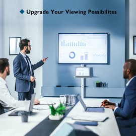 BONTEC BONTEC Mobile TV Stand, Rolling TV Stand for 23-60 Inch Screens, Adjustable Floor TV Stand with Locking Wheels and Media Shelf, Compatible with VESA 75x75mm to 400x400mm, Holds up to 88 lbs,White