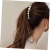 Beavorty Ponytail Banana Clip Pearl Design Durable Hair Jaw Claw