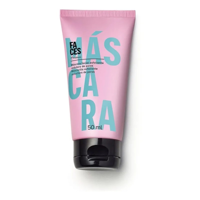 Faces Mascara Facial Exfoliante Reductora De Poros Natura Grasa