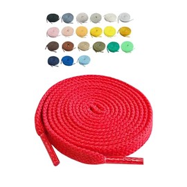 Actica Sneakers, Shoelaces, Ishimeira, 35.4 - 78.7 inches (90 - 200 cm), Width Selectable, 0.3 inch (6 mm) 0.3 inch (8 mm), 2 Types, Compatible with 6-10 Holes or More | Solid Stone Grain Shoes, Made