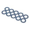 Oil Drain Plug Washer, 10 Pieces 90430‑12031 Aluminum Gasket Set