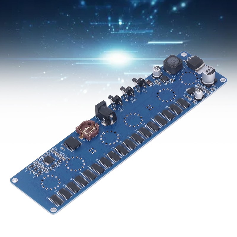 Nixie Tube Clock DIY Kit Multi Color 12 24 Hour