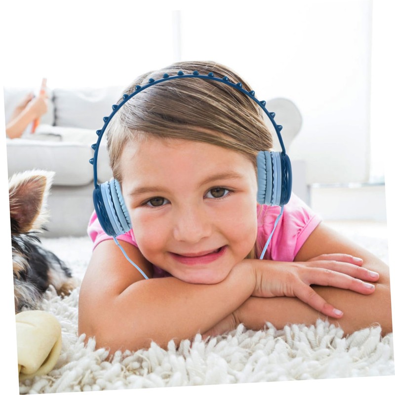 KONTONTY Dinosaur Shape Wired Headphones for Gaming Comfortable Over Ear