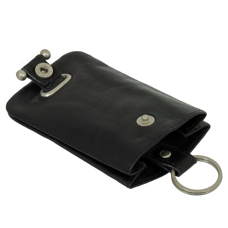 Leather Key Case VariousColours Black