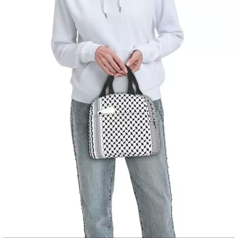 Palestinian Kufeya Insulated Lunch Bag