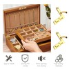 10Pcs Box Hinge,Case Furniture 90 Degree Folding Support Hinges for