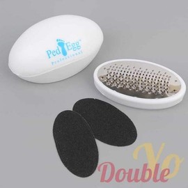 JQ 에그 각질 제거기 발관리 발바닥굳은살제거기 Egg Callus Remover Foot Care Hard Skin Remover
