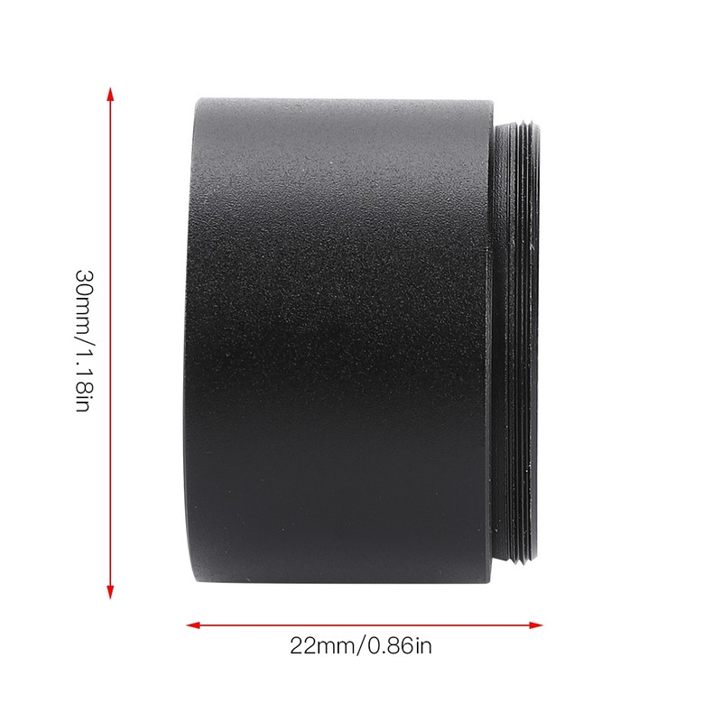 1.25 Inch 2X Magnification M28.6 Thread Barlow Lens for Astronomical