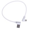 Aouzsta 90 Degree USB Cable Right Angle Charger L Shape