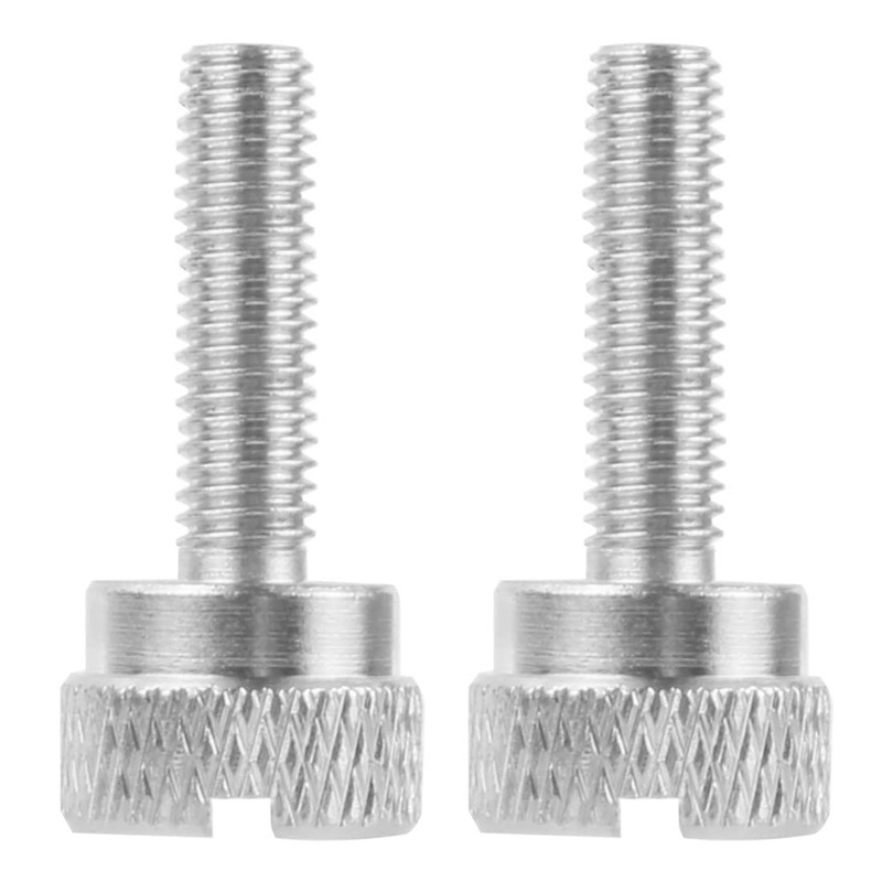 CS PRIORITY M5 Knurled Thumb Screws Slotted Head Hand Tighten