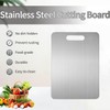 Stainless Steel Cutting Board, New Upgrade 304 Stainless Steel Chopping