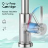 CREA Kitchen Sink Faucet,Pull Down Kitchen Faucets with Sprayer 3