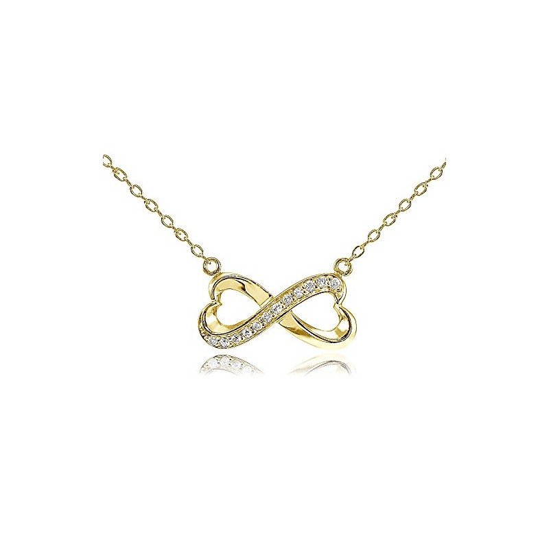 Hoops & Loops Collar con Colgante de Plata de Ley,