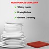 TALVANIA Dishcloths for Kitchen Cotton Terry Dish Cloths 12 Pack