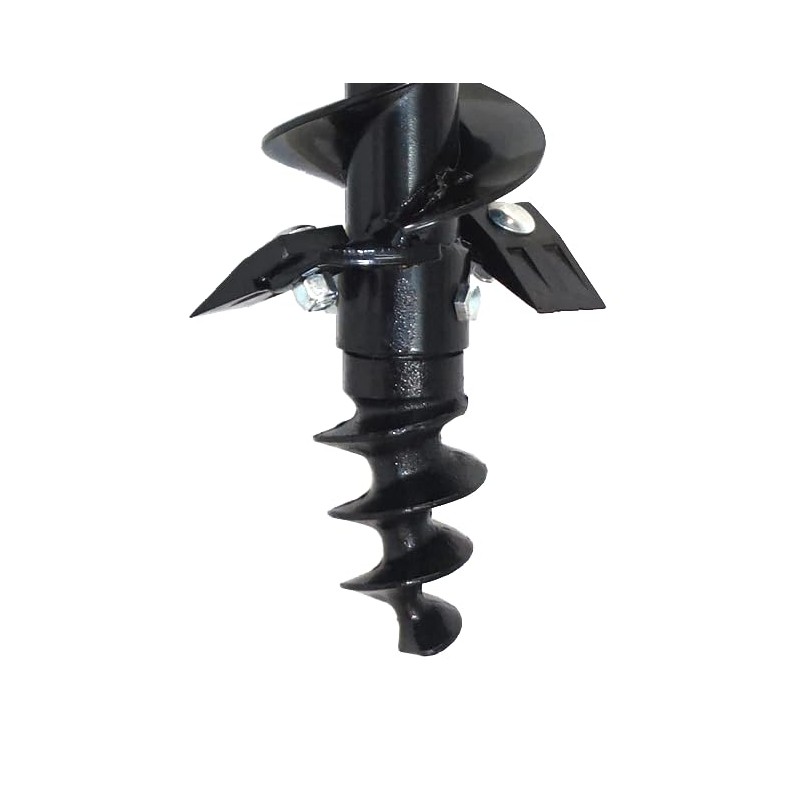 Bolt-on Spiral Point Auger Pilot Tip for heavy-duty augers