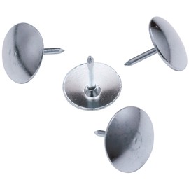 OfficemateOIC Steel Thumb Tacks, 7/16 Inch Head, Silver, Box of 100 (92913)
