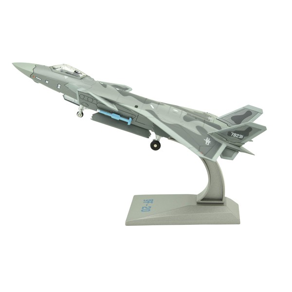 TANG DYNASTY(TM 1:100 China Chengdu J-20,Fighter Attack Metal Plane Model,Chinese
