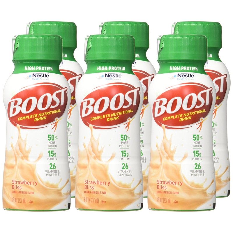 Boost High Protein Nutritional Drink, Creamy Strawberry, 8 fl oz