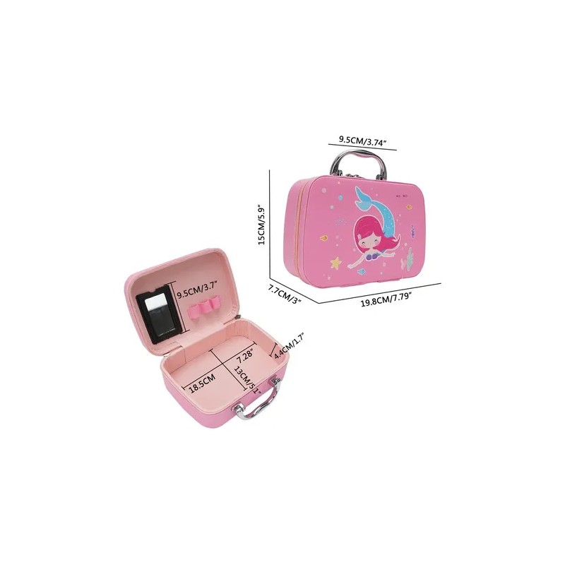 Juego De Maquillaje Lavable Para Niñas, 20 Piezas