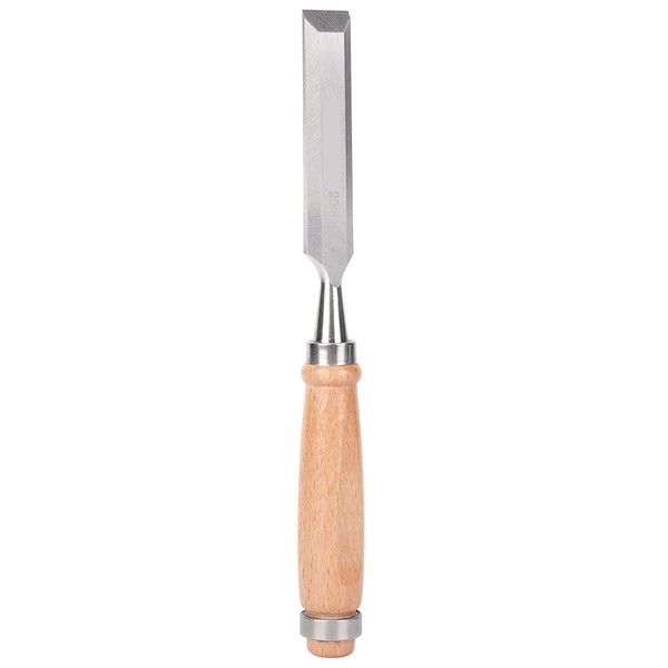 Cr-V 20mm Wood Chisel, Chrome Vanadium Alloy Steel Flat Chisel