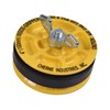 Cherne INDUSTRIES Pipe Plug,Mechanical,Size 4 In 270296, Yellow