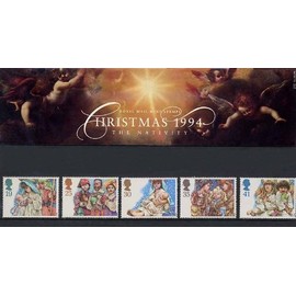 1994 Christmas Presentation Pack PP220 (printed no. 252) - Royal Mail Stamps
