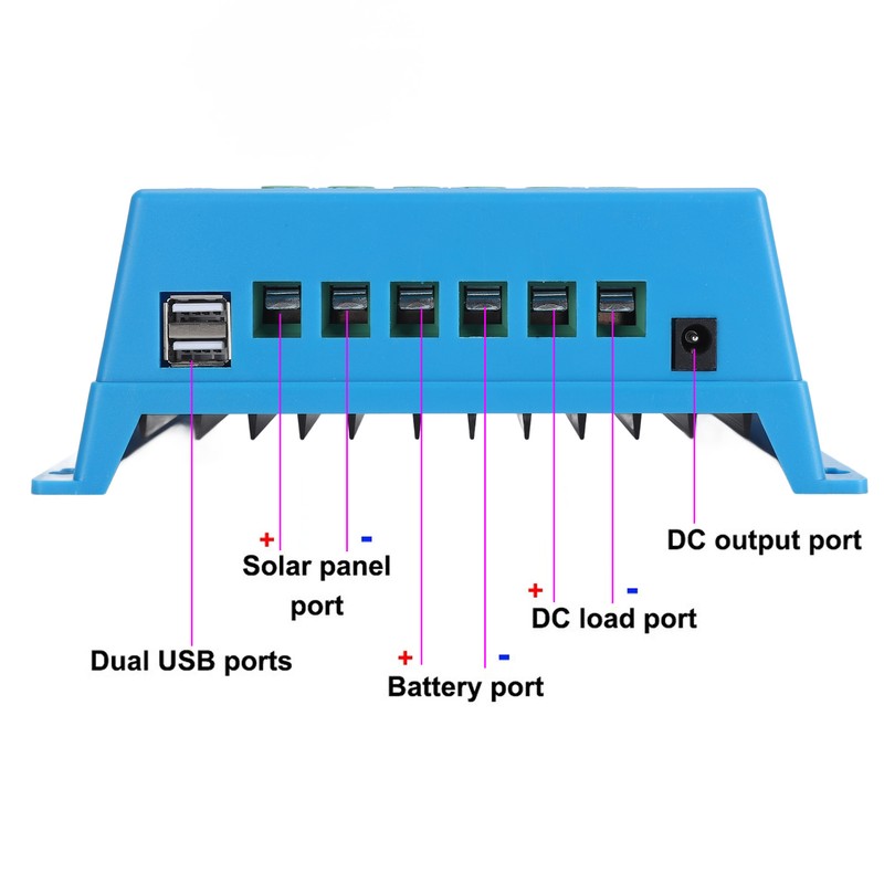 12V 24V 36V 48V Auto MPPT Solar Charge Controller Solar