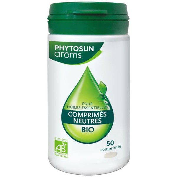 Phytosun'aroms Phytosun Aroms Comprimés Neutres Bio 50 Comprimés