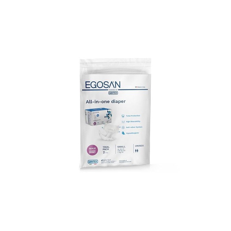 EGOSAN Maxi Incontinence Adult Diaper Brief Maximum Absorbency and Adjustable