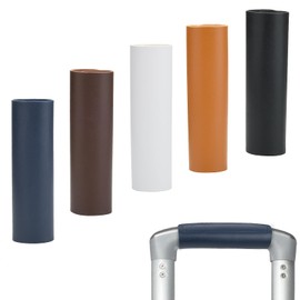 Cosmos 5 Pcs Luggage Handle Wraps Leather Grip Handle Cover Detachable Luggage Identifier Travel Bag Handle Cover Luggage Makers for Suitcase Travel Bag Trolley Case Travel Accessories