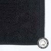 Homescapes Imperial Plain Black Bath Mat 50 x 80 cm
