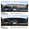 PeakPurit Black Dashboard Dash Board Cover Mat Carpet for Ford