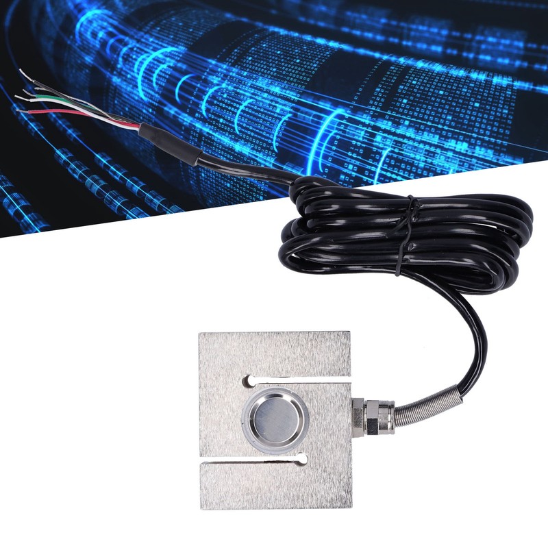 Pull Pressure Force S-Type Load Cell Sensor with Cable 40Cr