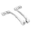 CNC Chrome Front and Rear Heel Toe Gear Shift Lever