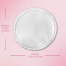 Cotton Rounds (300 unidades) Almohadillas desmaquillantes, hipoalergénicas, sin pelusas, 100% algodón puro