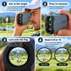 Golf Laser Rangefinder with Slope Measurement – 650M/1000M Distance Finder