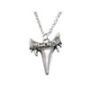 Kiola Designs Textured Shark Tooth Pendant Necklace