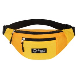 Lakeland Active Mossband Lightweight Bum Bag - Yellow/Black