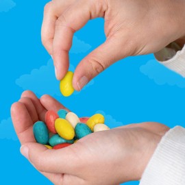 Bubble Gum Egg Candy 1 Pound Bulk Bag - Egg-Shaped Chewing Gum For Party Treats, Egg Hunts & Basket Fillers - Approx 105 Pieces