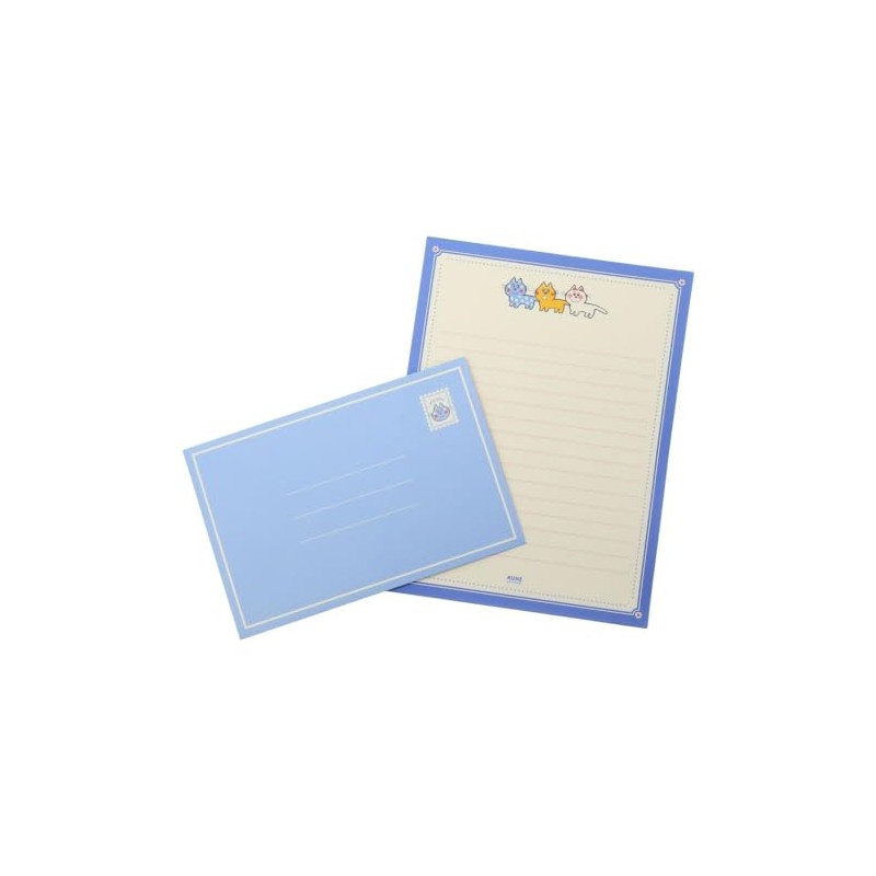 Frontier Rune Naito Letter Set, Colorful Cat, Colorful Cat
