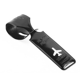 Remarks Japan Name Tag Airplane Travel Keychain Suitcase Korean Cute Nameplate Name Holder Black