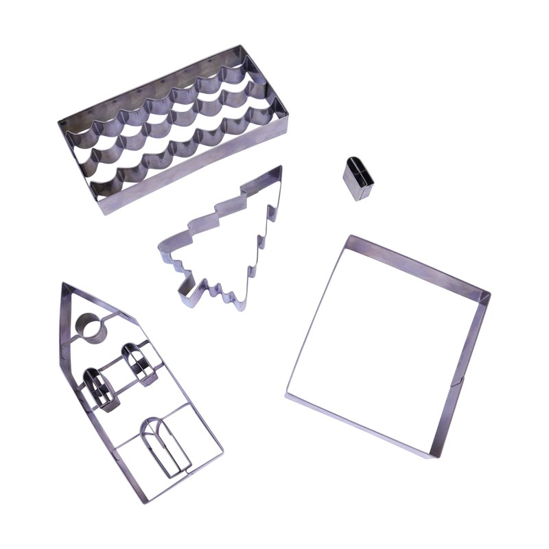 PME Gingerbread House Cutter Set
