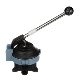 Whale BP4402 Gusher Titan Manual Bilge Pump, On-Deck, up to 28 GPM Flow Rate, 1 ½-Inch Hose Connections, for Boats Over 40 Feet, Black/Blue, One Size